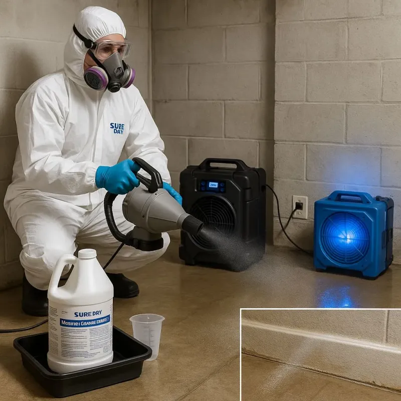 Sanitization and Odor Removal process in North Portland, OR