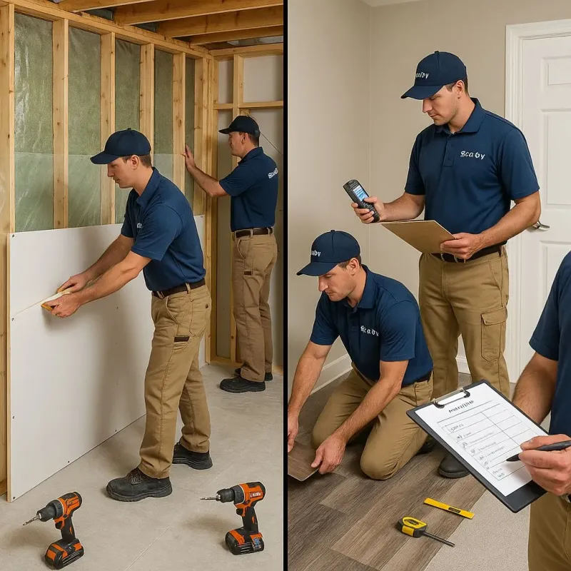 Repairs and Reconstruction process in North Portland, OR