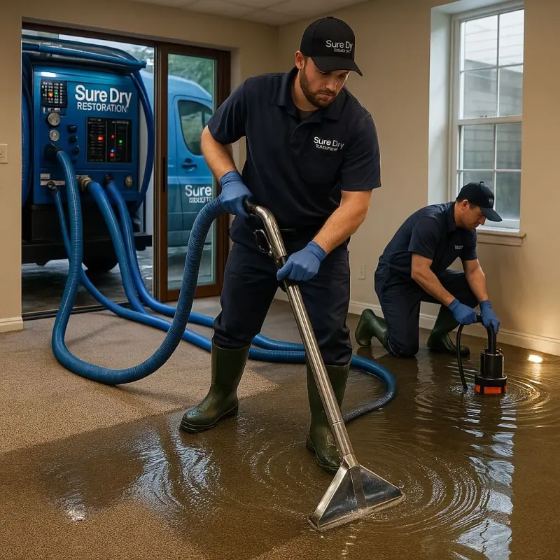 Water Extraction and Removal process in North Portland, OR